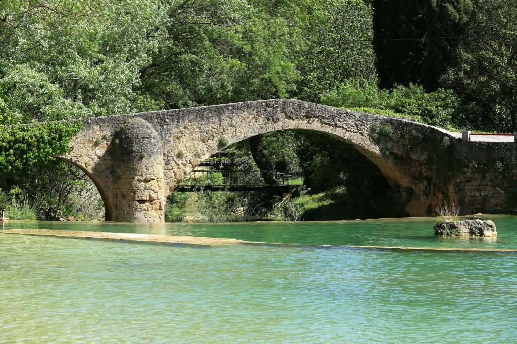 France, Var (83), Dracenie, Salernes, Pont Roman de la Muie sur La Bresque