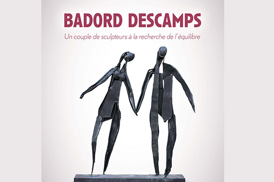visuel générique de l'exposition Badord Descamps "Un couple de sculpteurs à la recherche de l'équilibre"