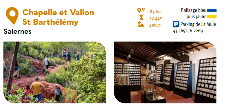 Chapelle et Vallon St Barthelemy